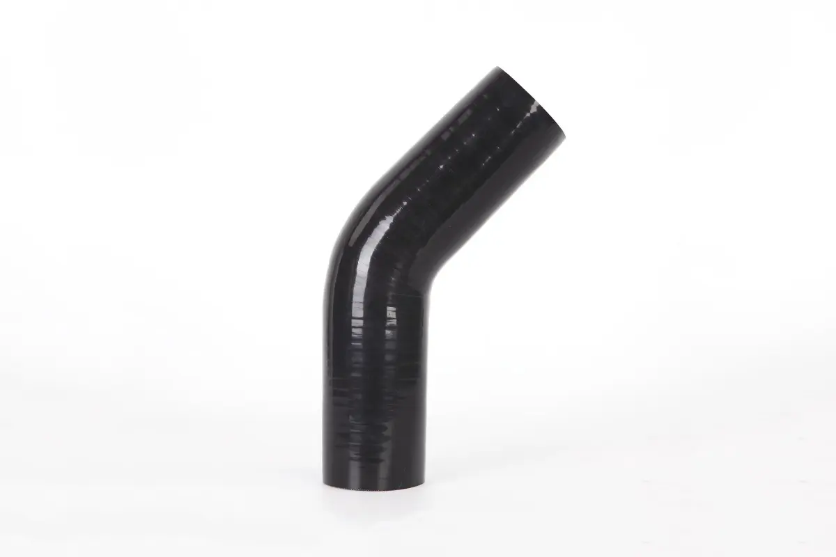 45 degree universal silicone hose