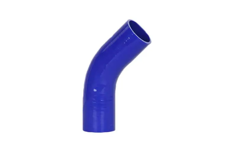 Blue custom 3ply 4ply 60 degree silicone hose