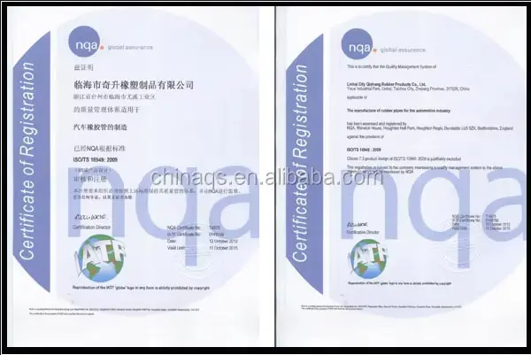 Our Certification