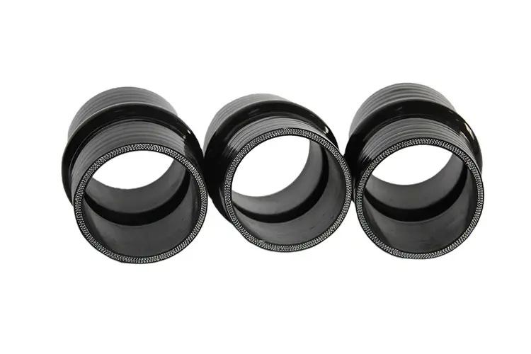 Auto Radiator Black Braided Reinforced Silicone Hose (1).jpg